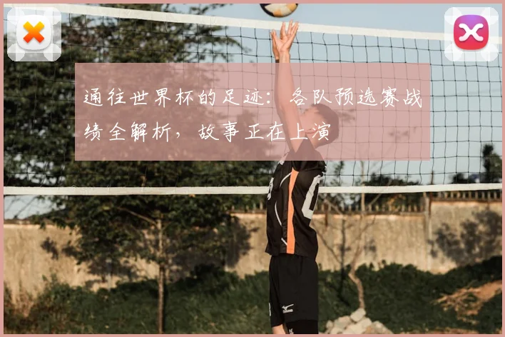 通往世界杯的足迹：各队预选赛战绩全解析，故事正在上演